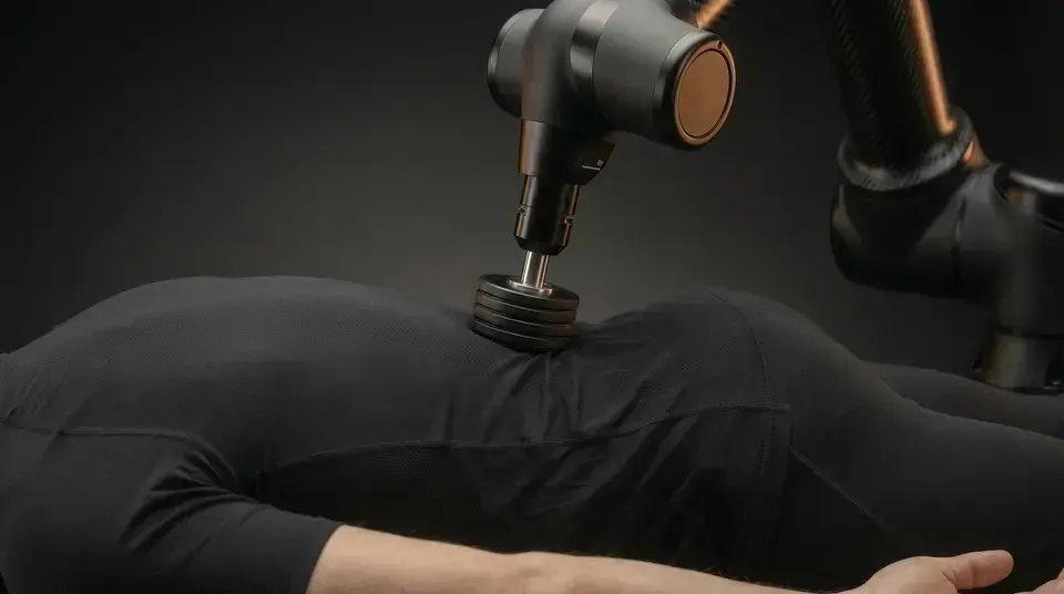 Lower-back percussion during a Self session